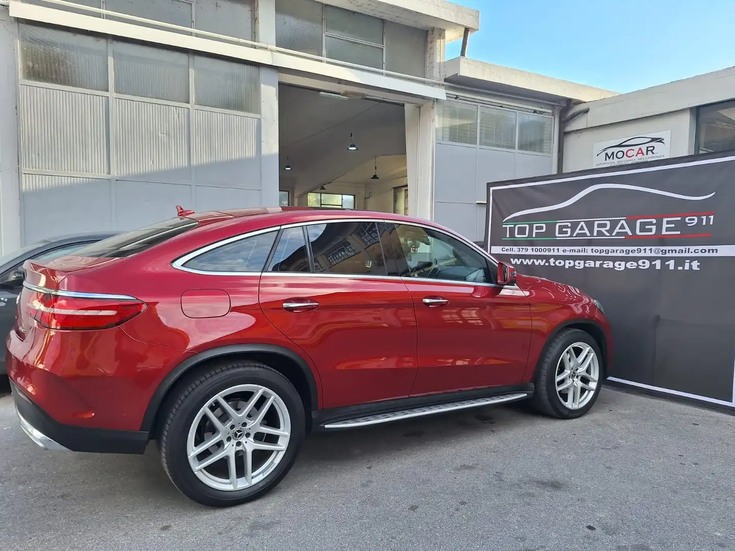 Mercedes-Benz GLE 350 Coupé d Premium 4matic auto FULL OPTIONAL! Rosso - 2