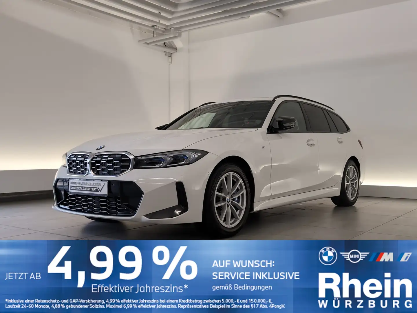 BMW 340 Mi xDrive Touring bijela - 1