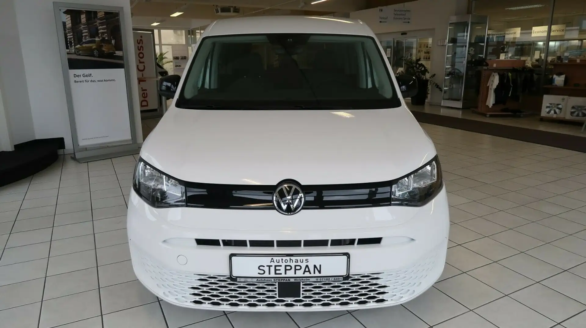 Volkswagen Caddy 1,5 TSI 7-Sitzer  +App Connect +SHZ +RFK Weiß - 2