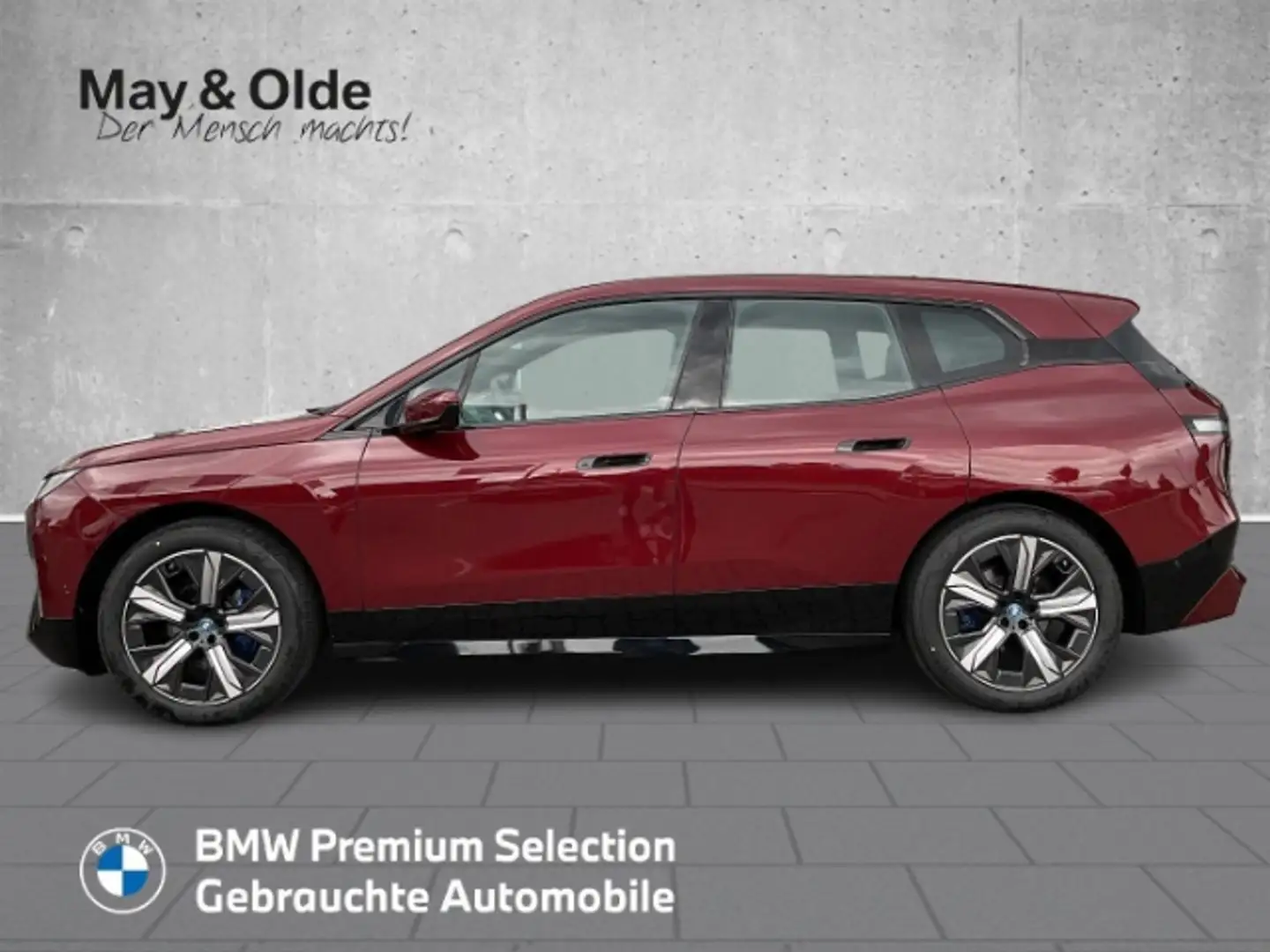 BMW iX xDrive40 Sportpaket SHZ DAB  Active Guard+ Connect Roşu - 2
