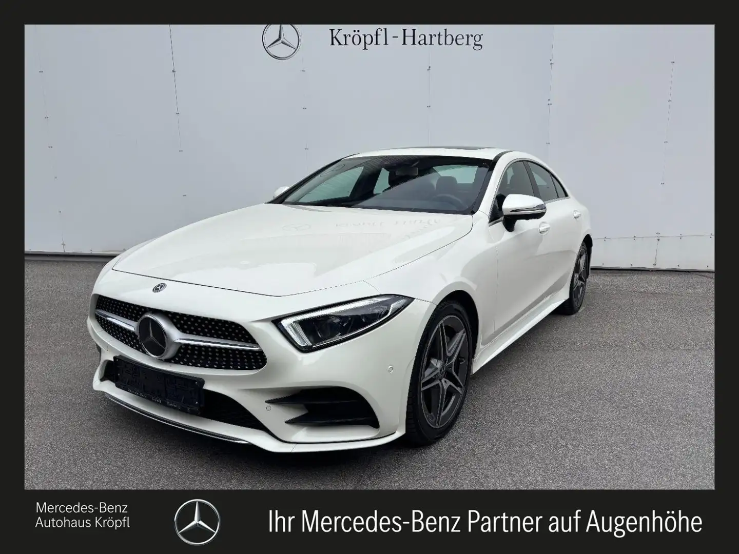 Mercedes-Benz CLS 400 d 4MATIC AMG FAP Mbeam Wide Ambi COM SHD Weiß - 1