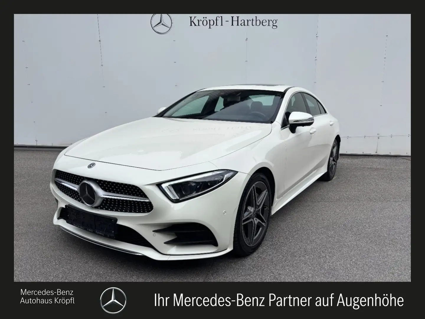 Mercedes-Benz CLS 400 d 4MATIC AMG FAP Mbeam Wide Ambi COM SHD Weiß - 1