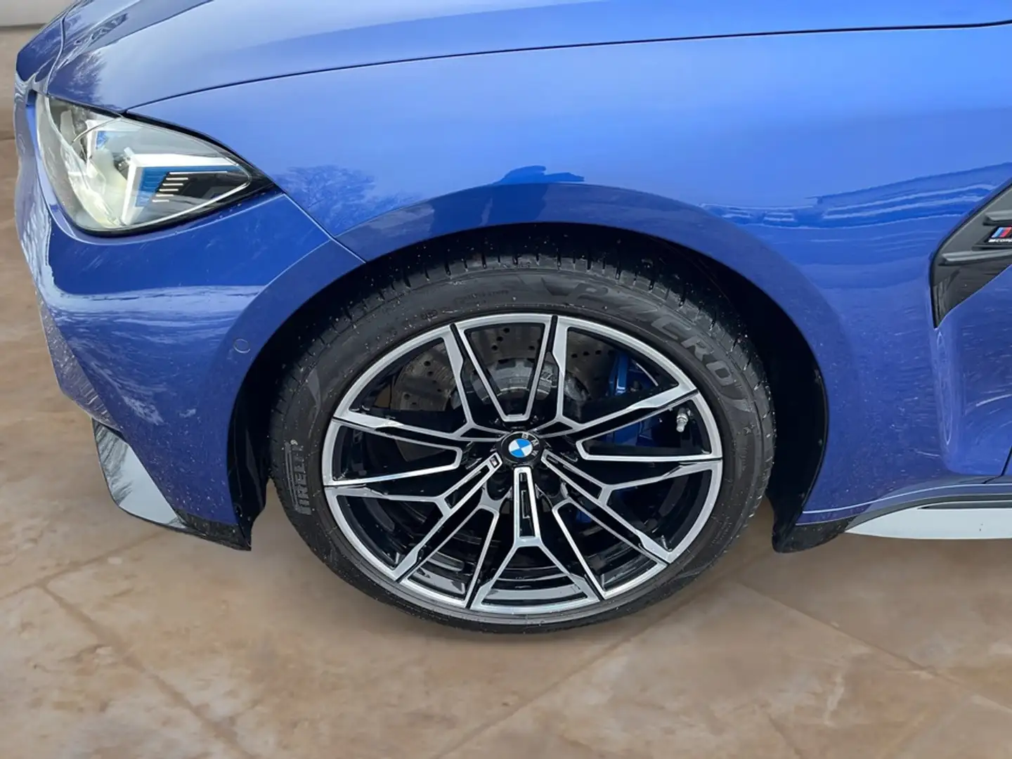 BMW M3 Competition + GARANTIE-bis-03.2030 Blau - 2
