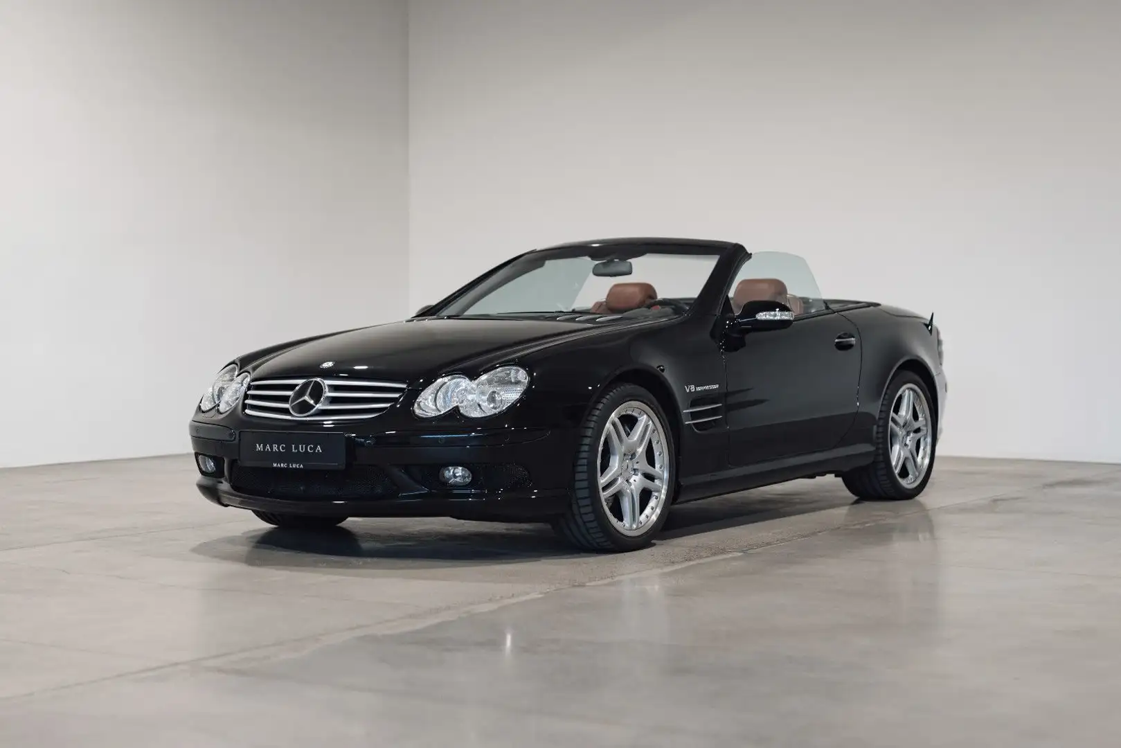 Mercedes-Benz SL 55 AMG Deutsches Fahrzeug Noir - 2