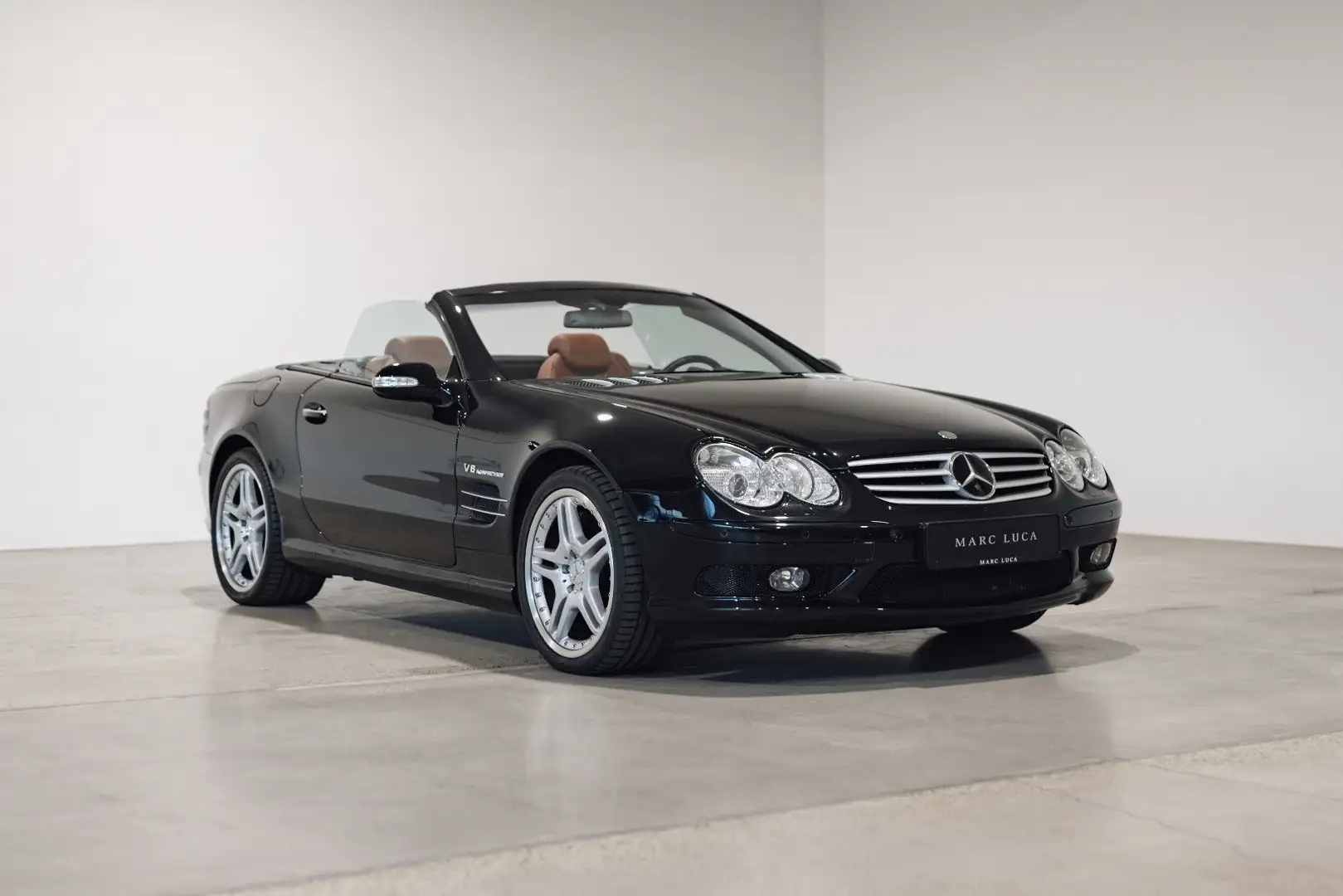 Mercedes-Benz SL 55 AMG Deutsches Fahrzeug Noir - 1