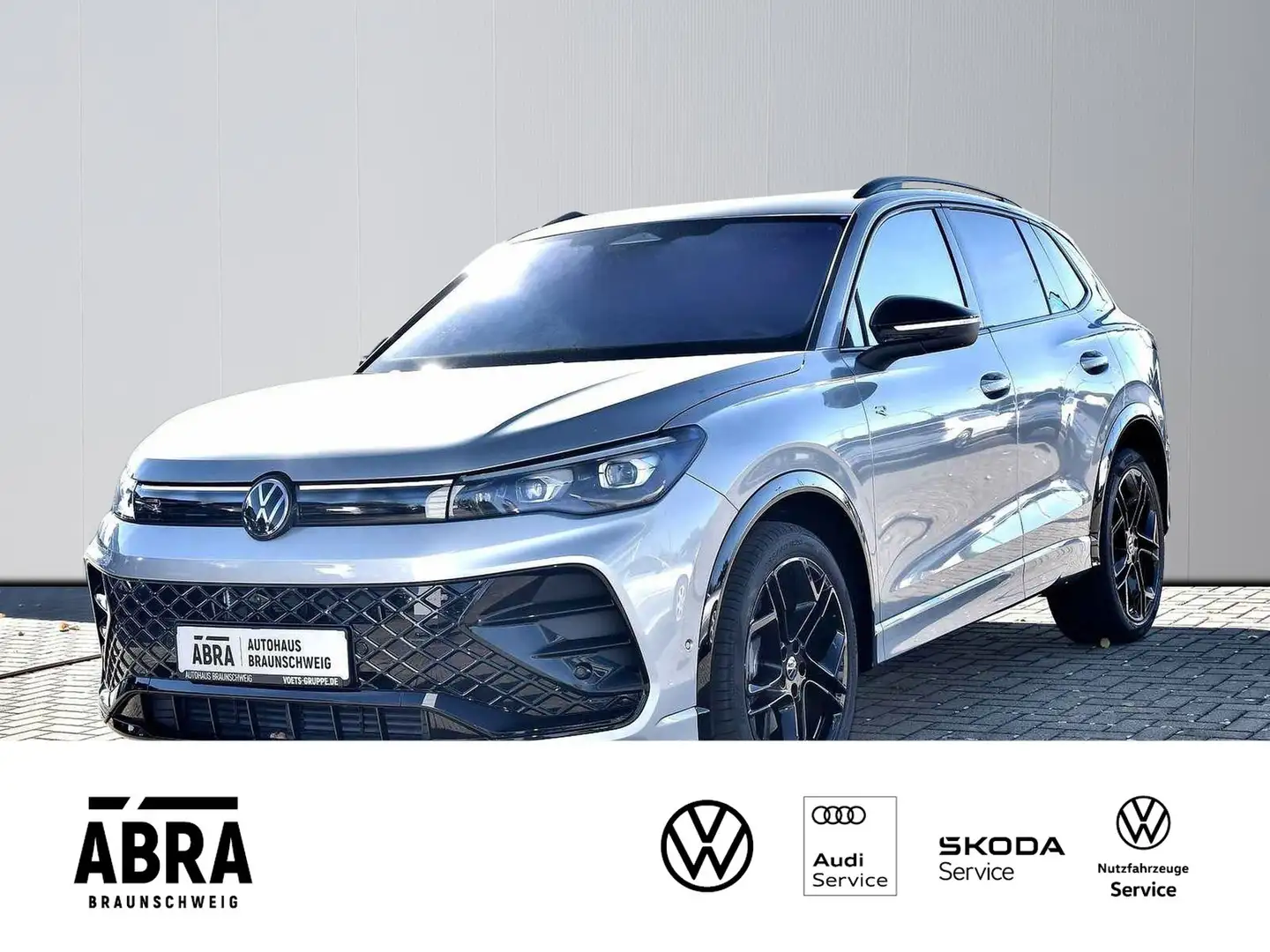 Volkswagen Tiguan 2.0 TDI R-Line DSG HuD+IQ.LIGHT+AHK+ACC Grau - 1