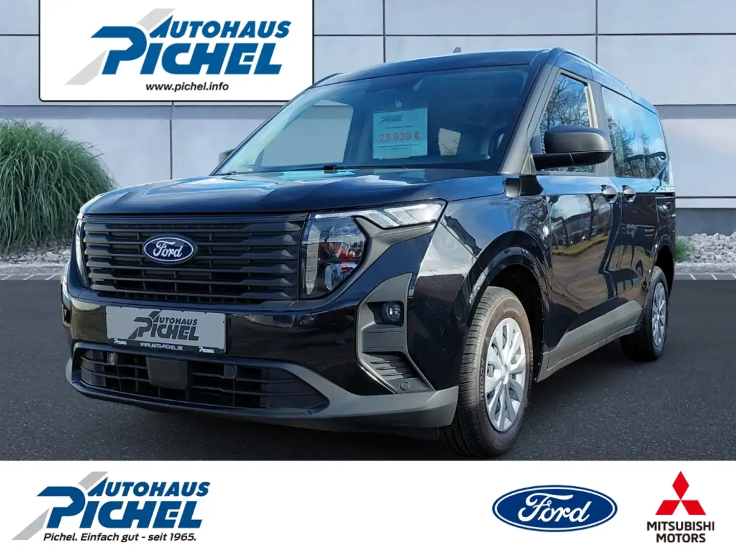 Ford Tourneo Courier Trend RÜCKFAHRKAMERA+TEMPOMAT+VERKEHRSSCHILDERKEN. Zwart - 1