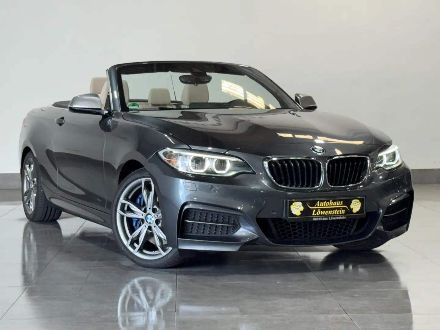 BMW M2 40 i xDrive Cabrio*1.HAND*ACC* Gris - 2