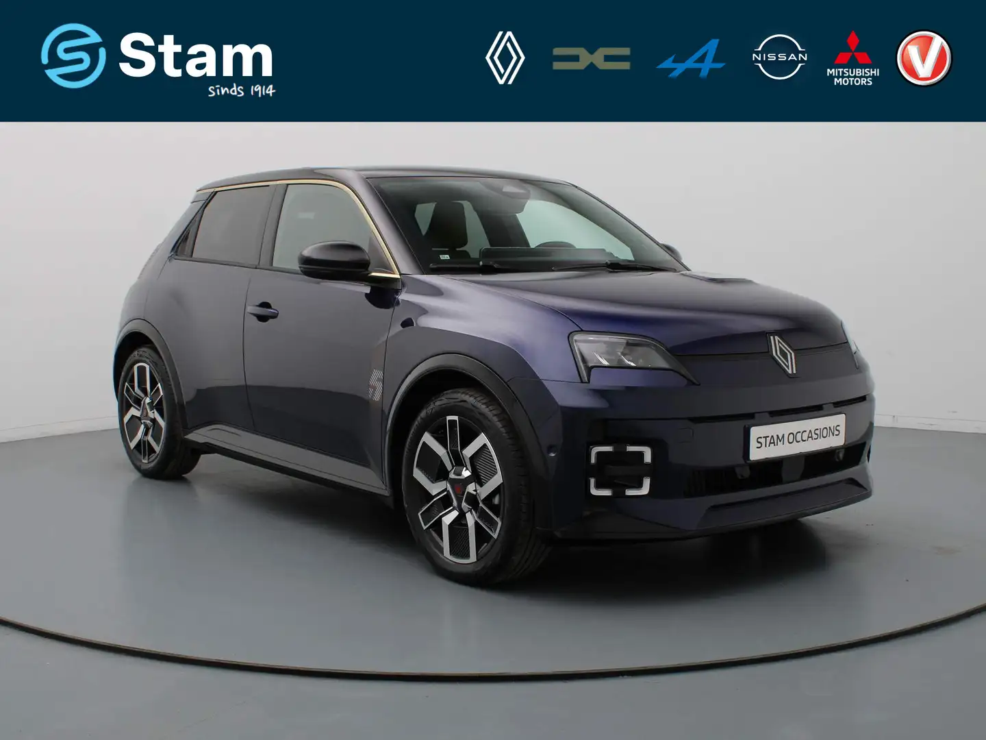 Renault R 5 150pk comfort range iconic cinq 52 kWh Adapt. crui Blauw - 1