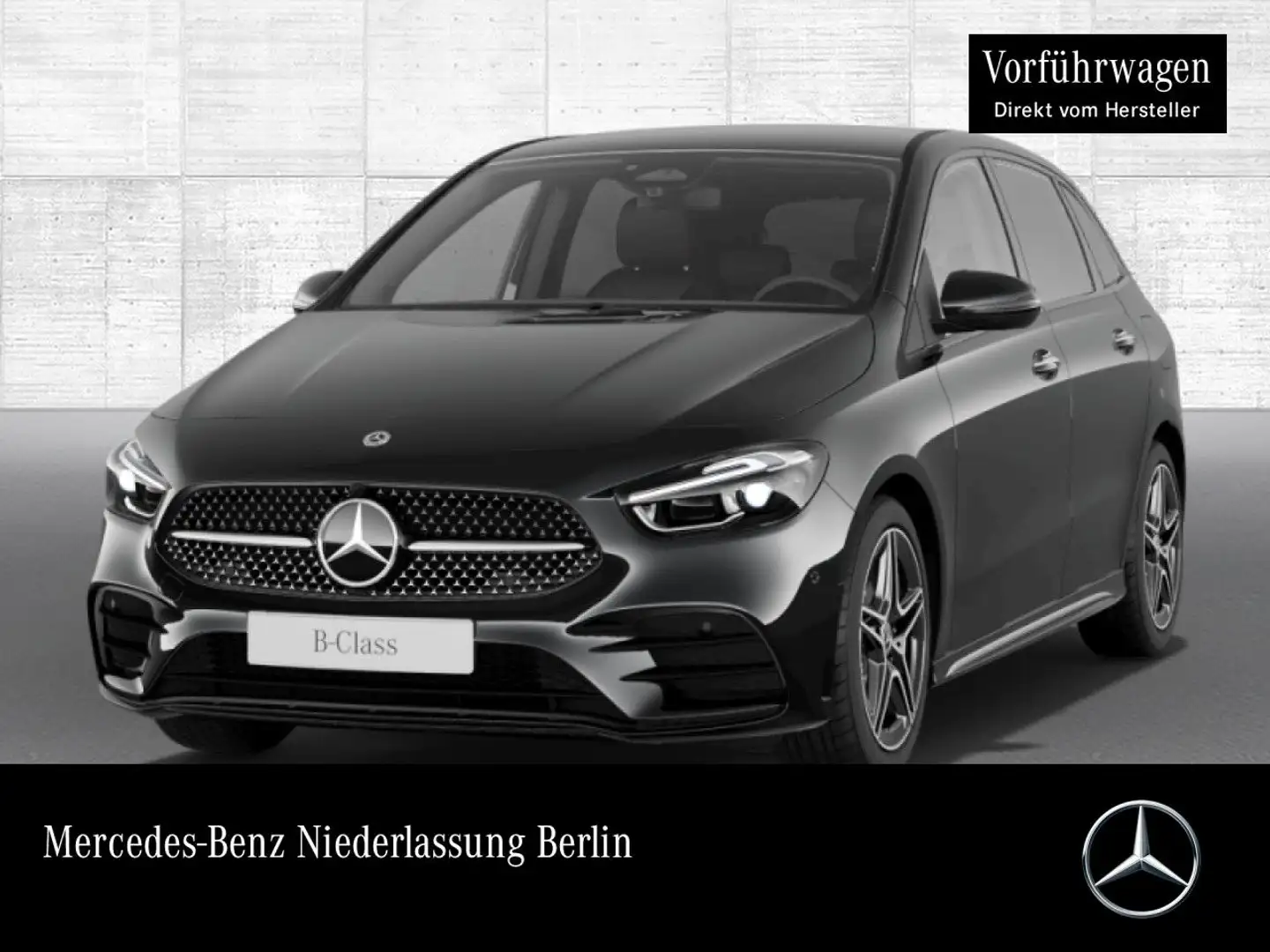 Mercedes-Benz B 200 AMG+NIGHT+MULTIBEAM+KAMERA+TOTW+KEYLESS+7G Schwarz - 1