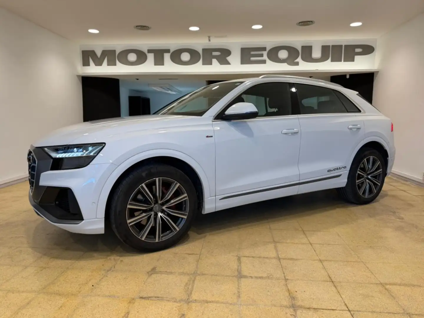 Audi Q8 50 TDI quattro tiptronic Blanc - 1