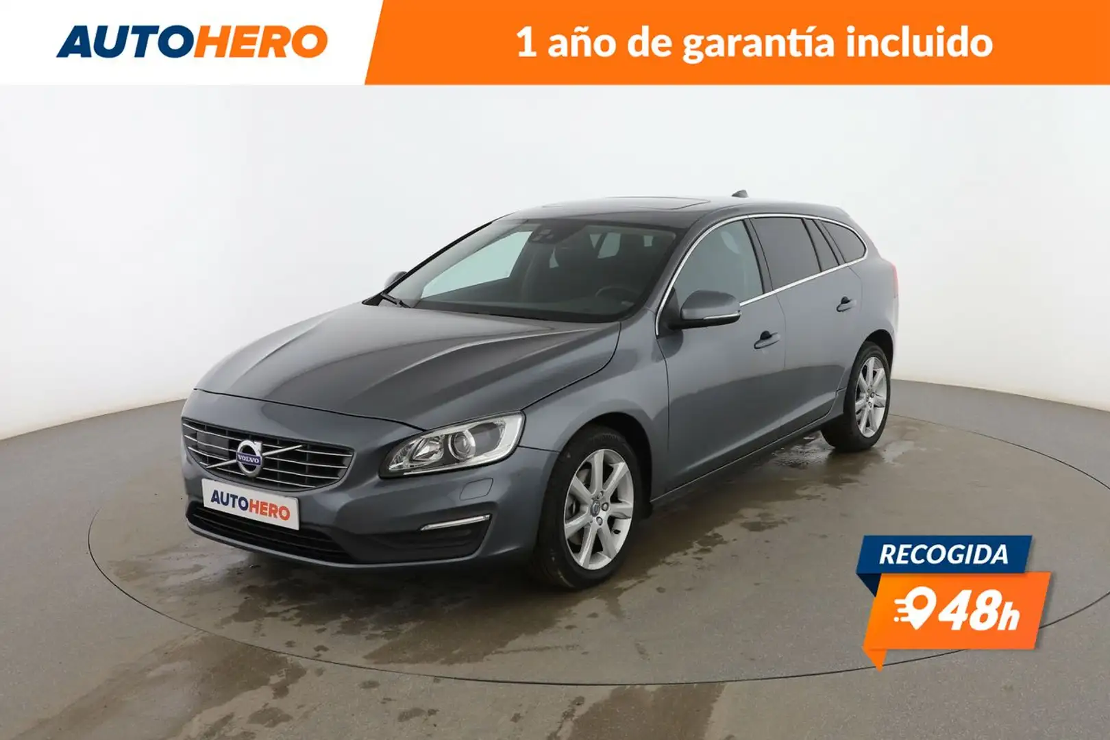 Volvo V60 D3 Momentum Aut. 150 Gris - 1