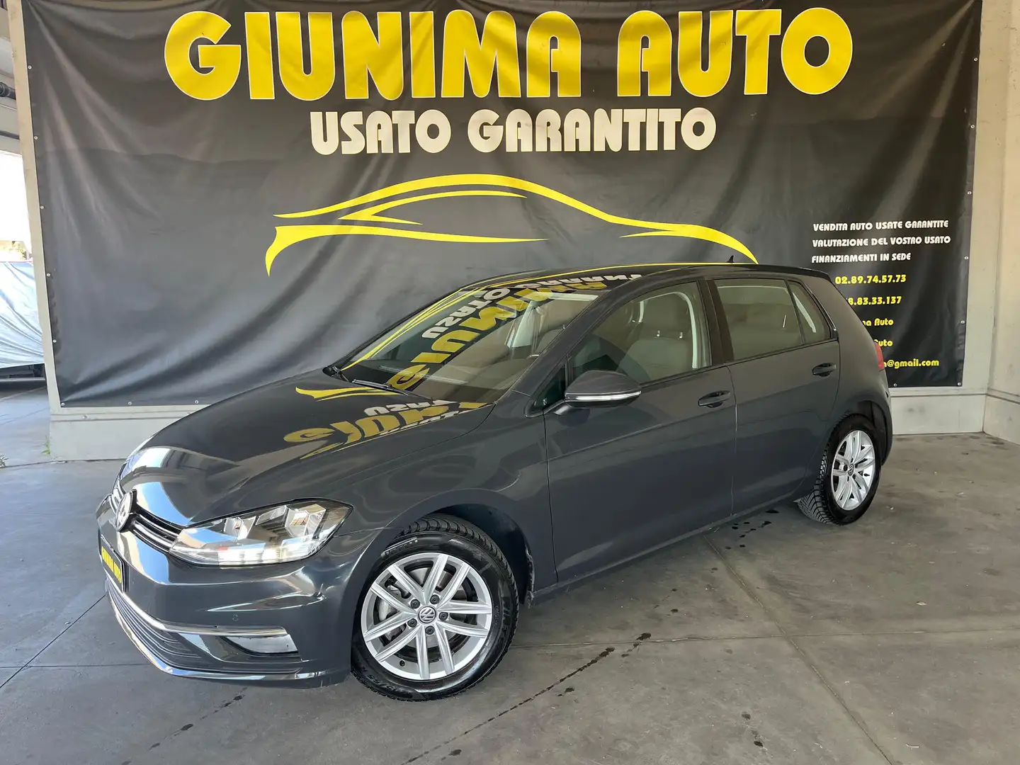 Volkswagen Golf Golf VII 2017 5p 5p 1.6 tdi Executive 115cv Grigio - 1