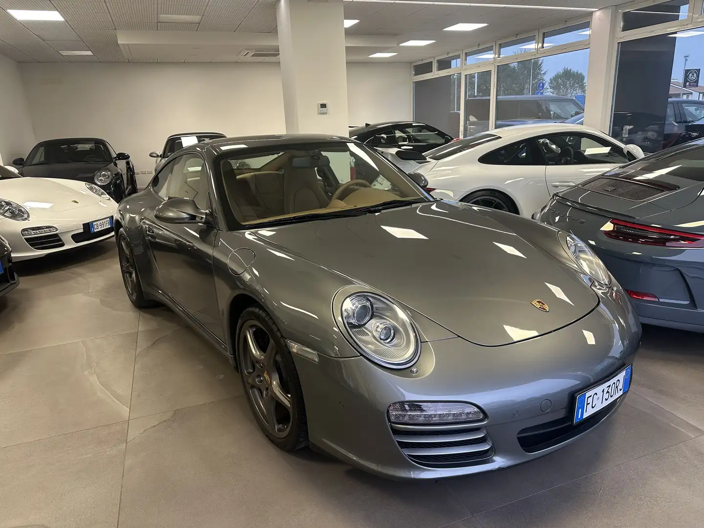 Porsche 997 911 Coupe Carrera 4 PDK UFF.ITA SCARICO CHRONO Grigio - 1