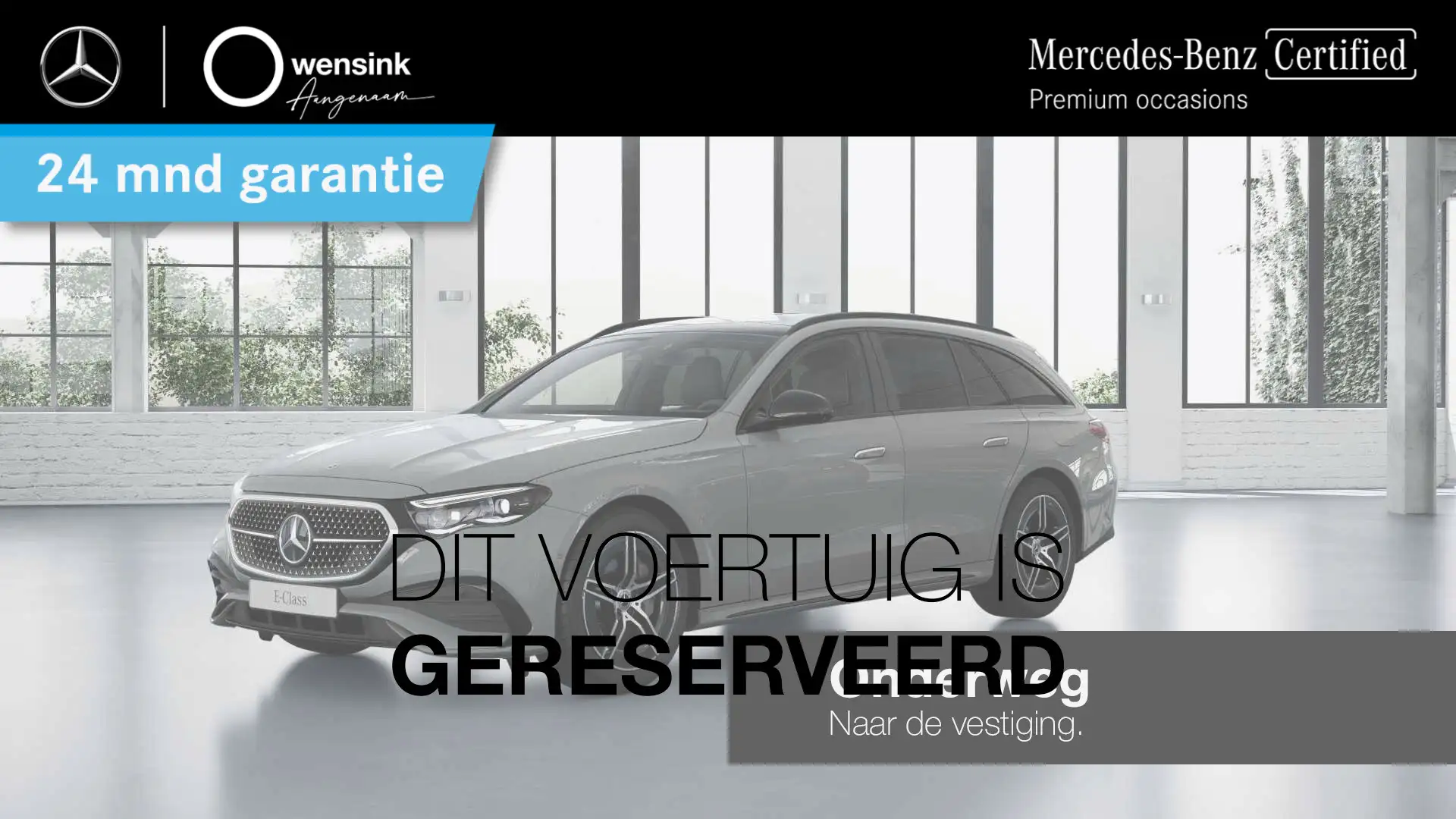 Mercedes-Benz E 300 Estate e AMG Line | Superscreen | Premium plus | Gris - 1