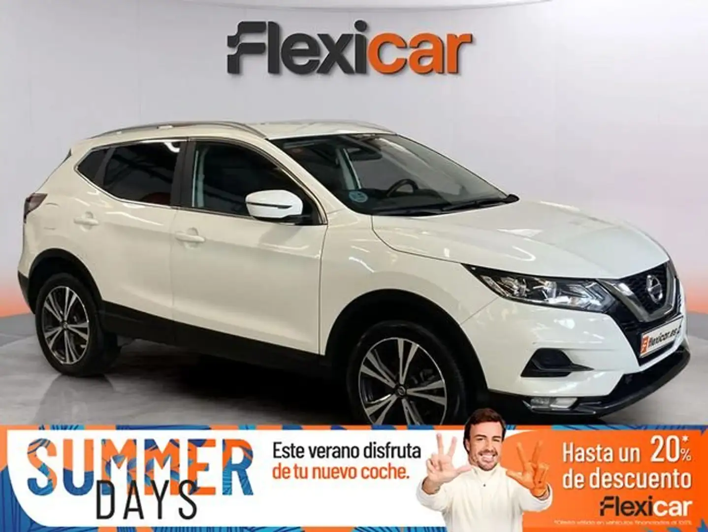Nissan Qashqai DIG-T+103+kW+%28140+CV%29+E6D+N-CONNECTA Blanco - 1