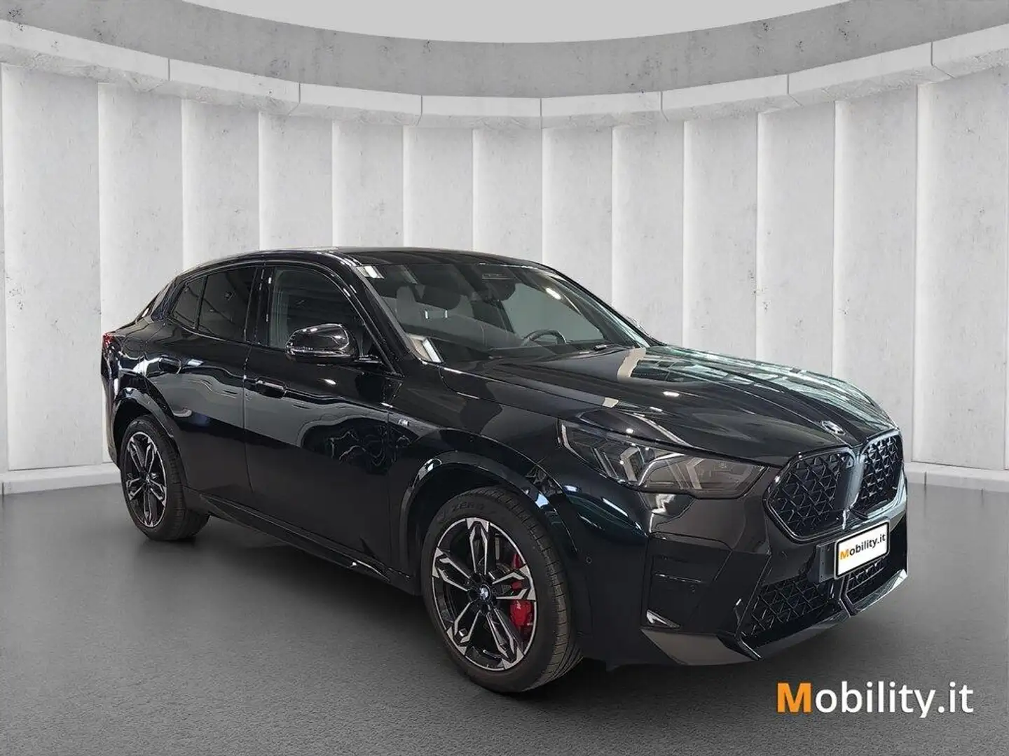 BMW X2 xdrive 20d 48V MSport Pro auto Zwart - 2