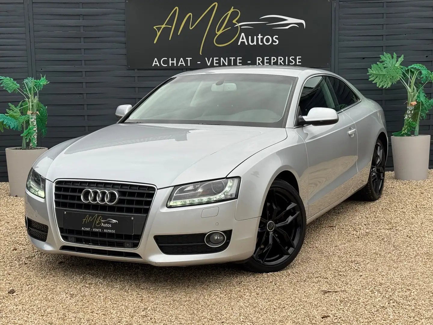 Audi A5 A5 Coupé 2.0 TFSI */* 1er Proprio+BOITE AUTO+XENON Argent - 1