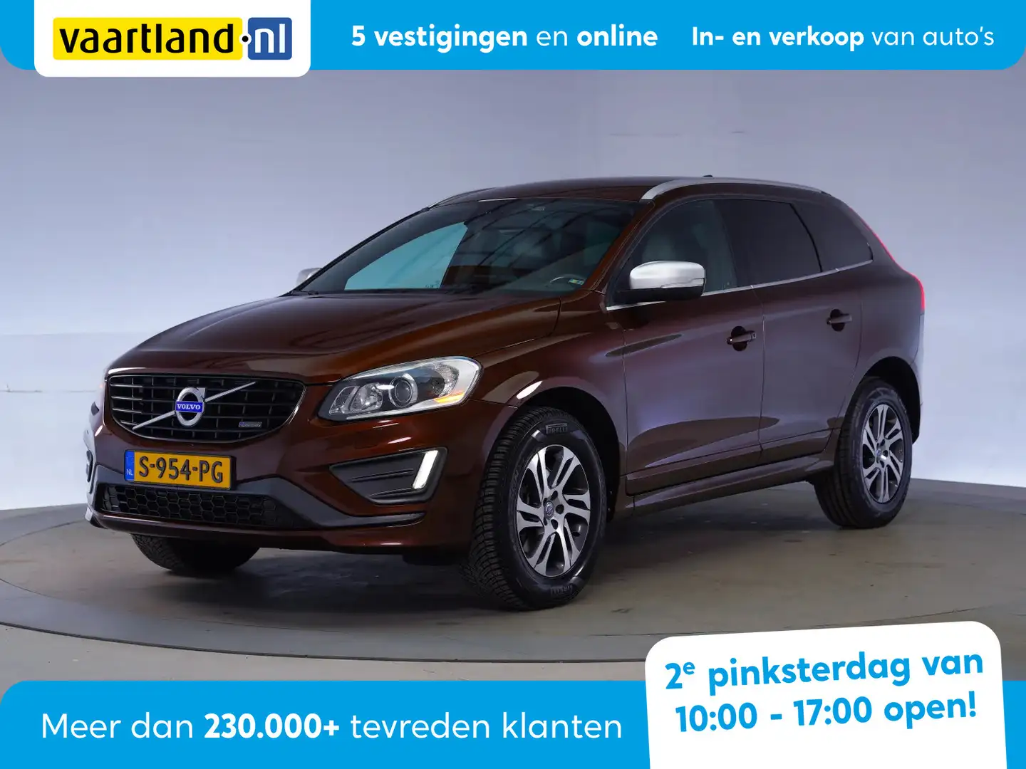 Volvo XC60 2.0 T5 FWD Aut R-Design [ Lederen bekleding Stoelv Barna - 1