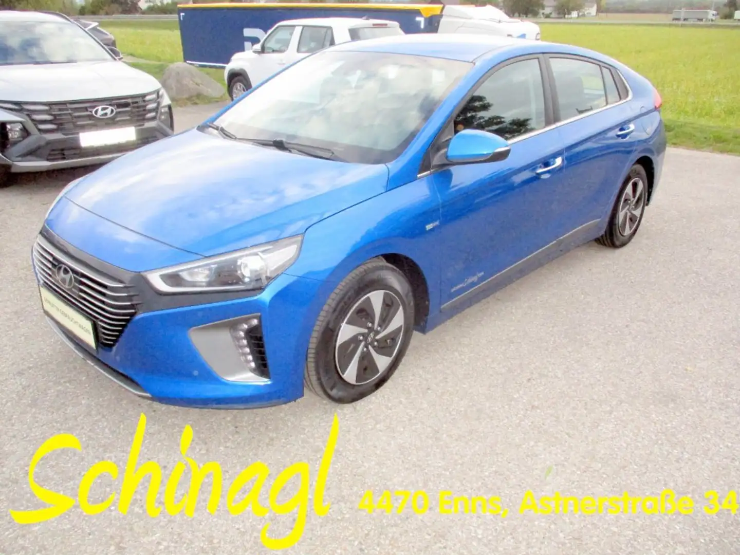 Hyundai IONIQ Style 1,6 GDi HEV 601q-P1-O2/3/4 Blau - 1