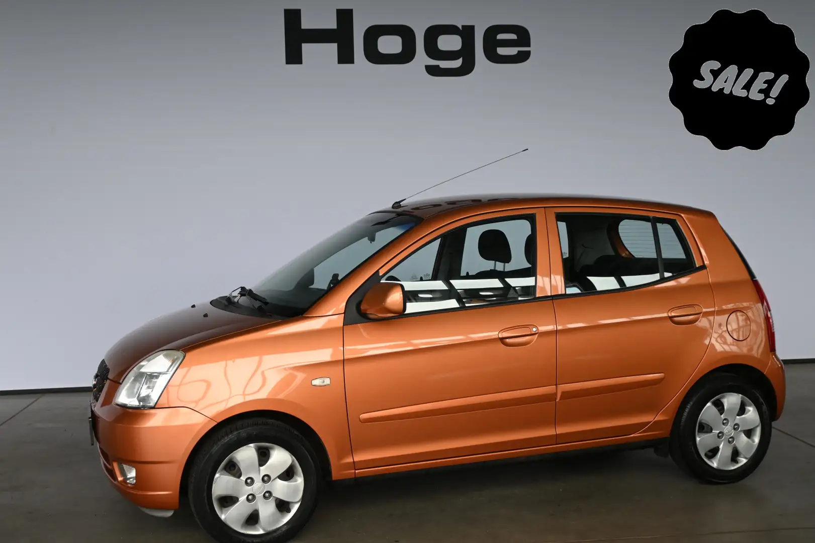 Kia Picanto 1.0 EX Airco Stuurbekrachtiging Nieuwe APK! All in Oranje - 1