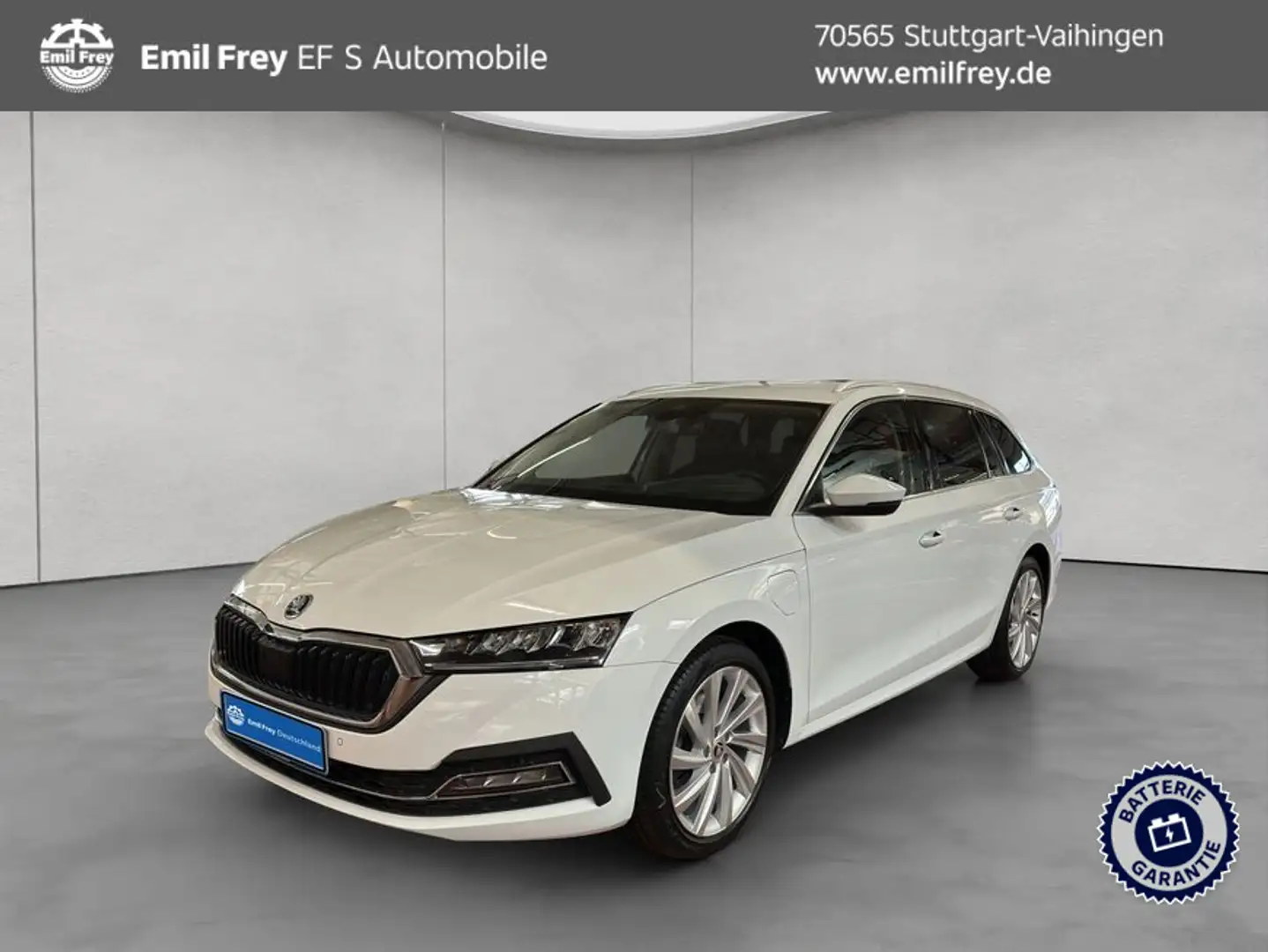 Skoda Octavia Combi 1.4 TSI iV DSG Style Weiß - 1