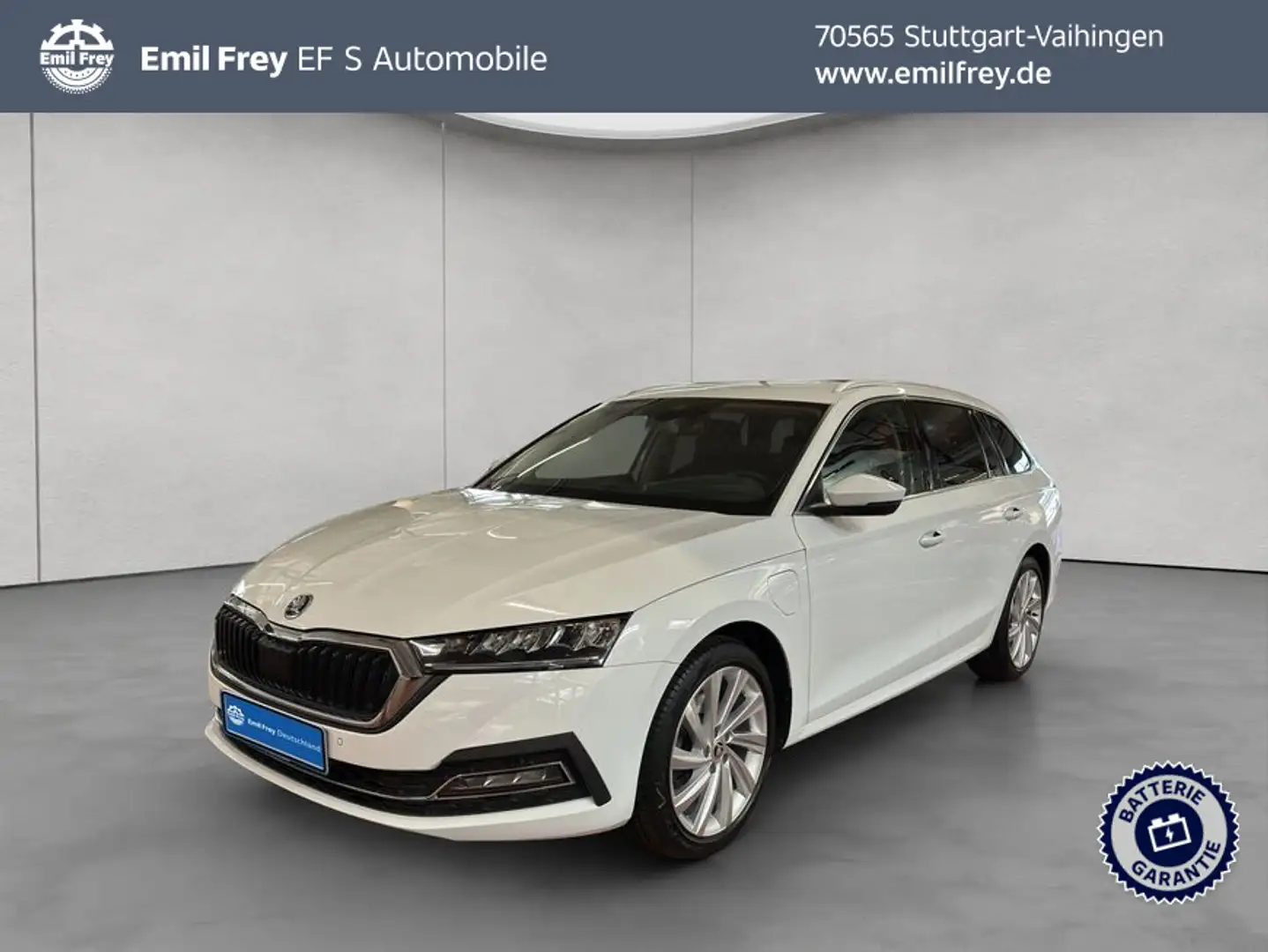 Skoda Octavia Combi 1.4 TSI iV DSG Style Weiß - 1