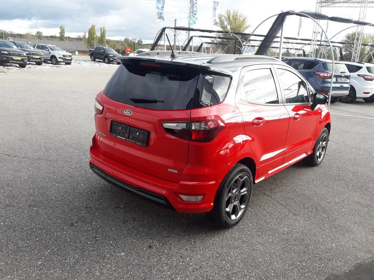 Ford EcoSport 1,0 EcoBoost ST-Line Rot - 2