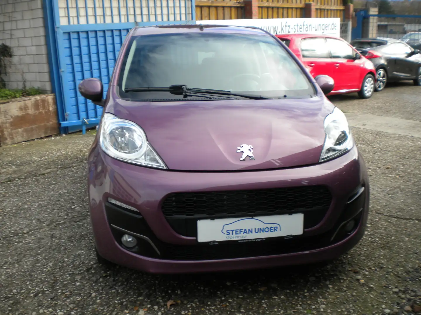 Peugeot 107 Envy/1.Hand/Klima/HU+Insp.-Neu/Top Gepflegt/ Violett - 2