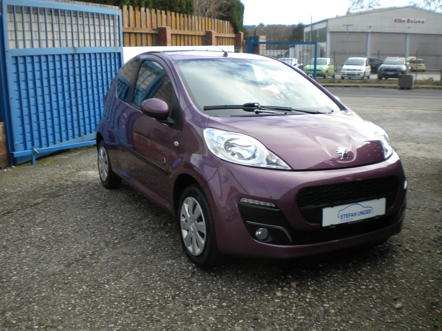 Peugeot 107 Envy/1.Hand/Klima/HU+Insp.-Neu/Top Gepflegt/ Violett - 1