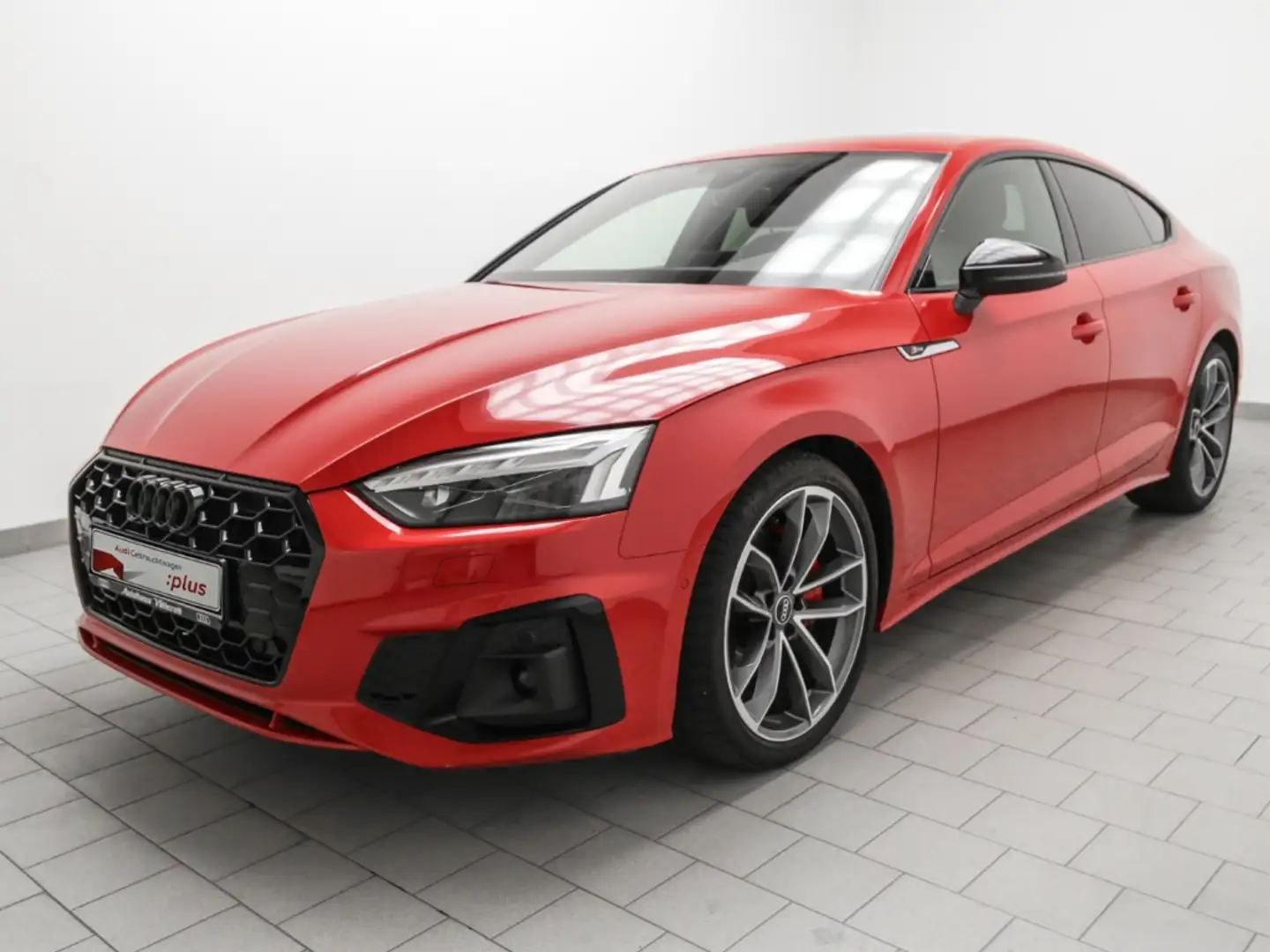 Audi A5 Sportback 40 TDI S line Laser Navi Optik schwarz L Rot - 2