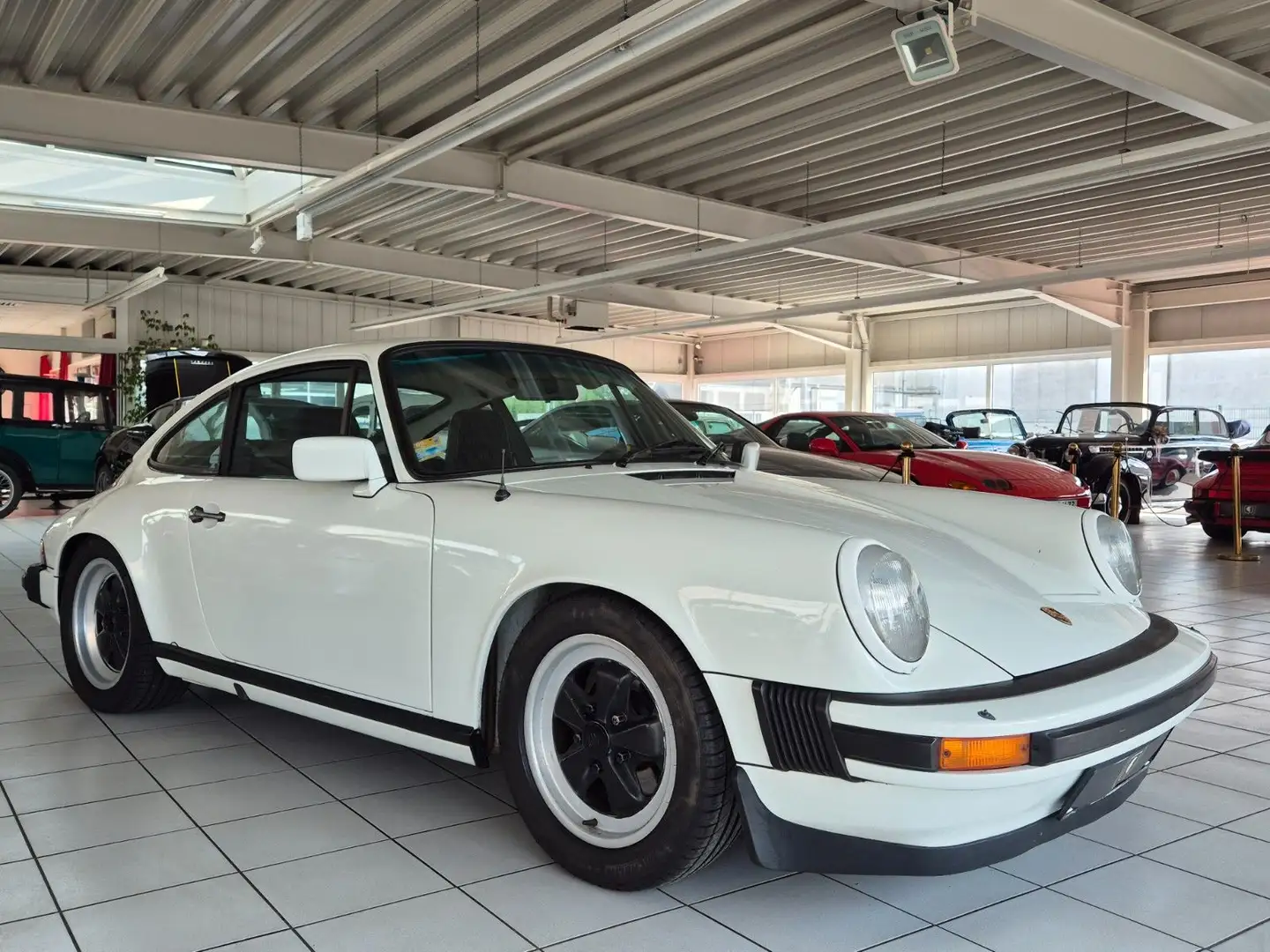 Porsche 911 3.0 SC/Deutsch/Technisch umfassend revidiert Weiß - 1