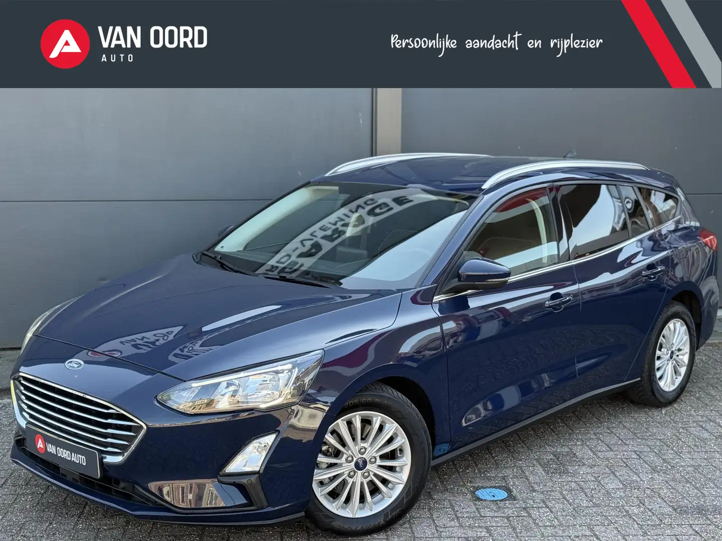 Ford Focus Wagon 1.0 Titanium / 1e Eig / 100 % Onderhoud Blau - 1