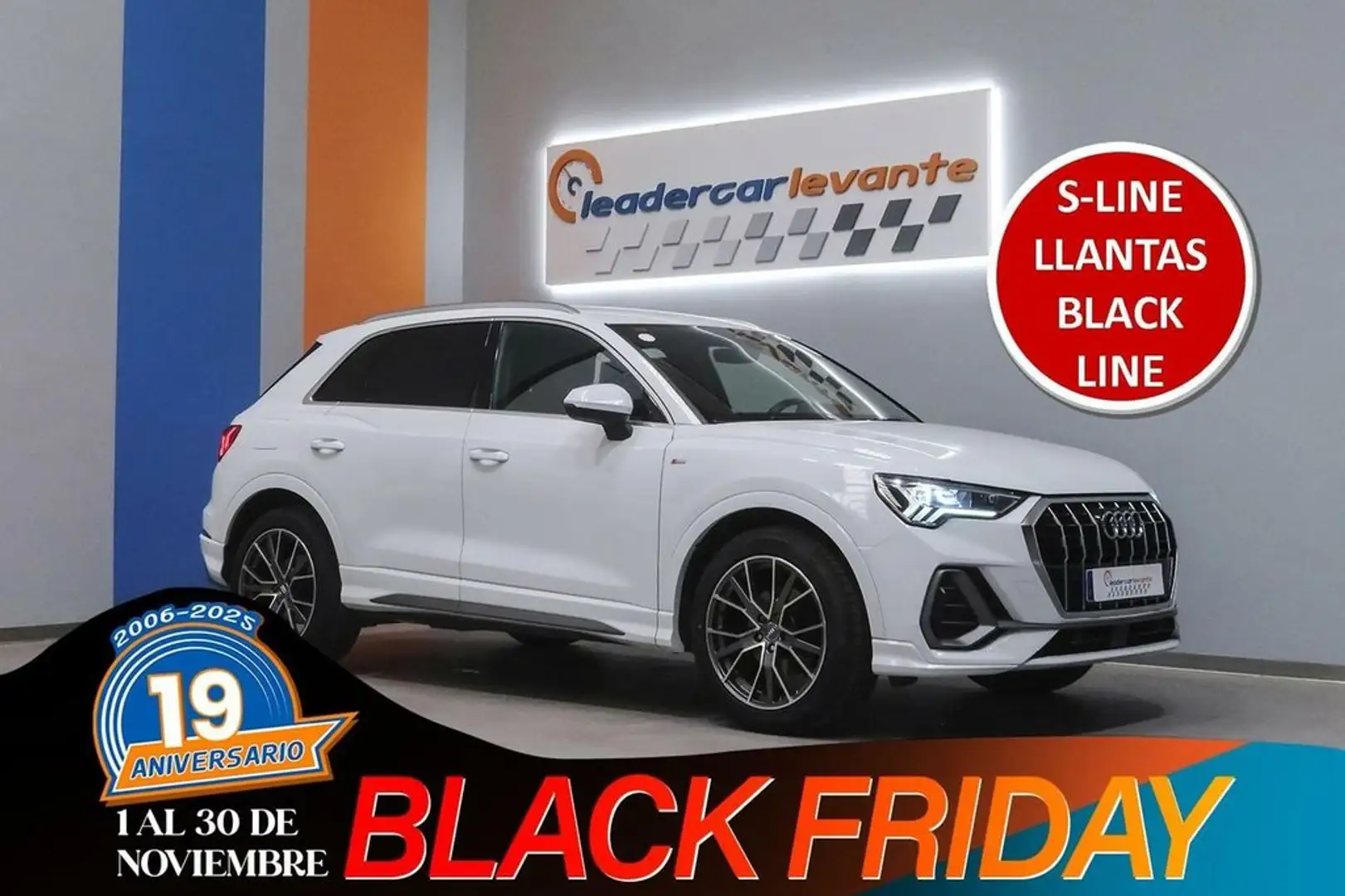 Audi Q3 S LINE 35 TDI 150CV AUTO Weiß - 1