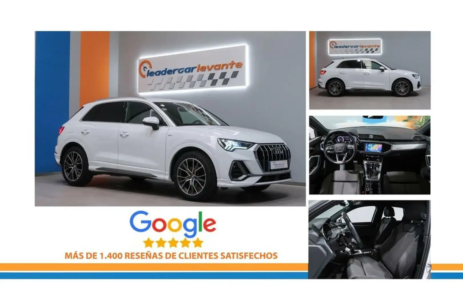 Audi Q3 S LINE 35 TDI 150CV AUTO Weiß - 2