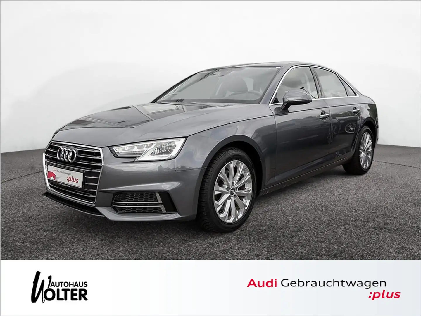 Audi A4 35 TFSI design XENON ALU SHZ LEDER Grau - 1