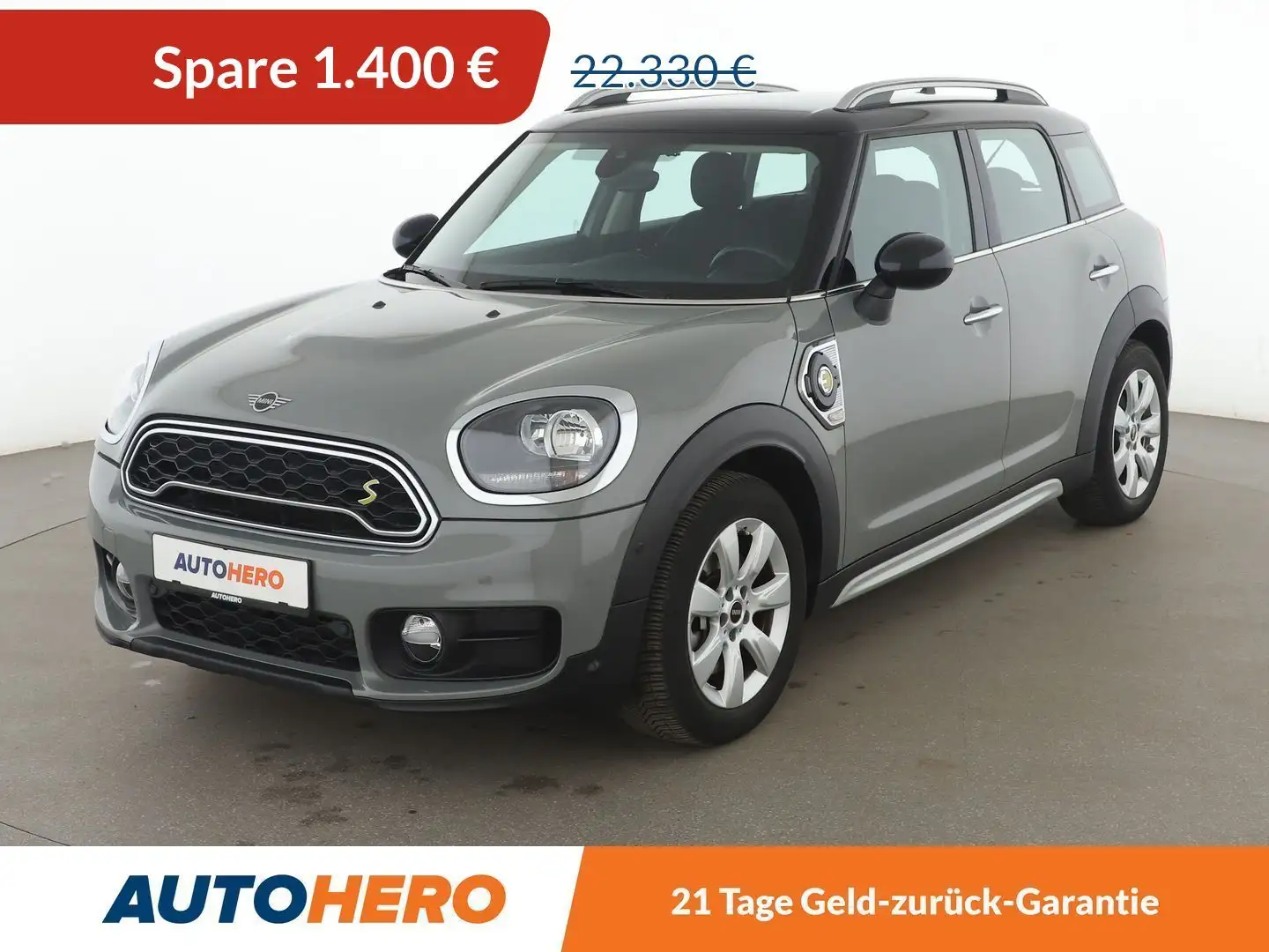 MINI Cooper SE Countryman Cooper S E Hybrid ALL4 Aut.*NAVI*CAM*PDC*SHZ*KLIMA Grau - 1