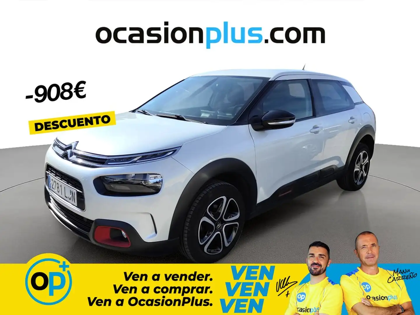 Citroën C4 Cactus 1.2 PureTech S&S Feel 110 Blanco - 1
