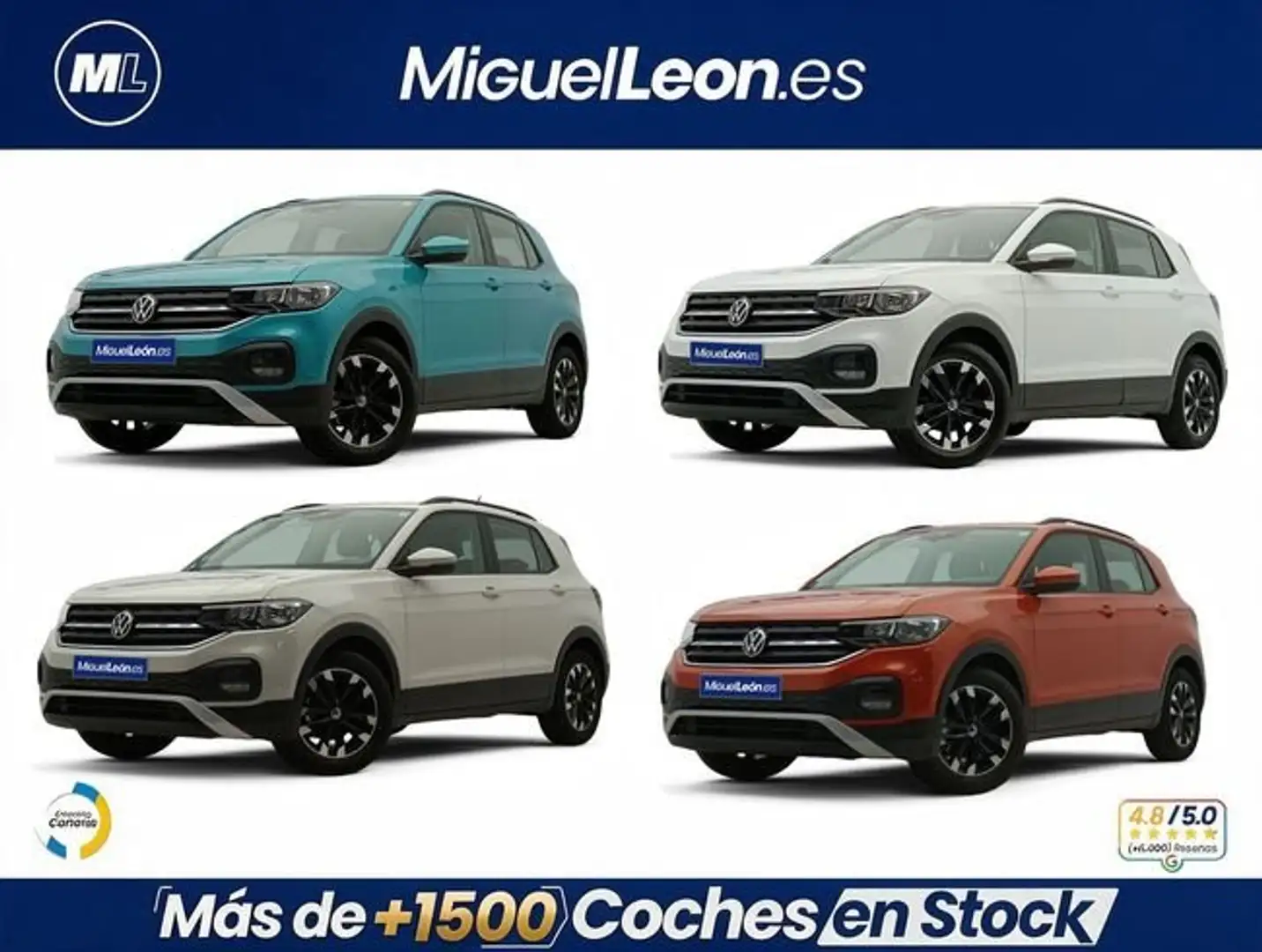 Volkswagen T-Cross 1.0 TSI Life 70kW Blanco - 1