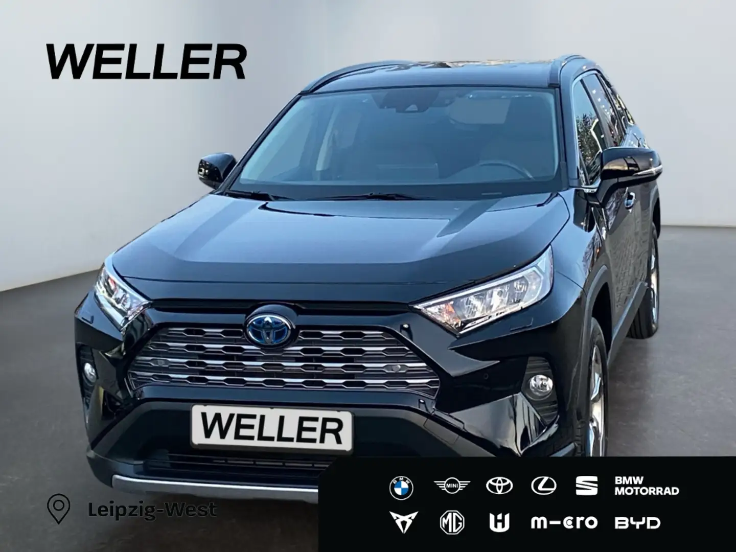 Toyota RAV 4 2.5 4x2 Hybrid Team D *LED*el Heck*CAM*PDC* Zwart - 1