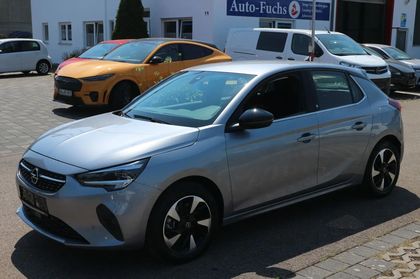 Opel Corsa -e F Elegance Teilleder NAVI LED SHZ ALU Grau - 1