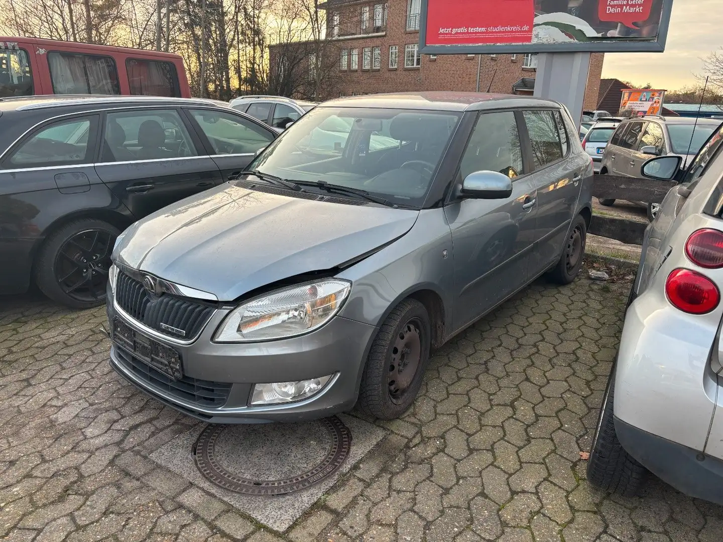 Skoda Fabia Greenline, Klimaaut! Sitzheizung! 1 Hd.! Grau - 2