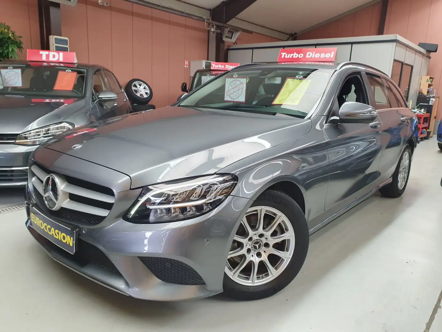 Mercedes-Benz C 200 CDI BREAK 160 Gris - 1