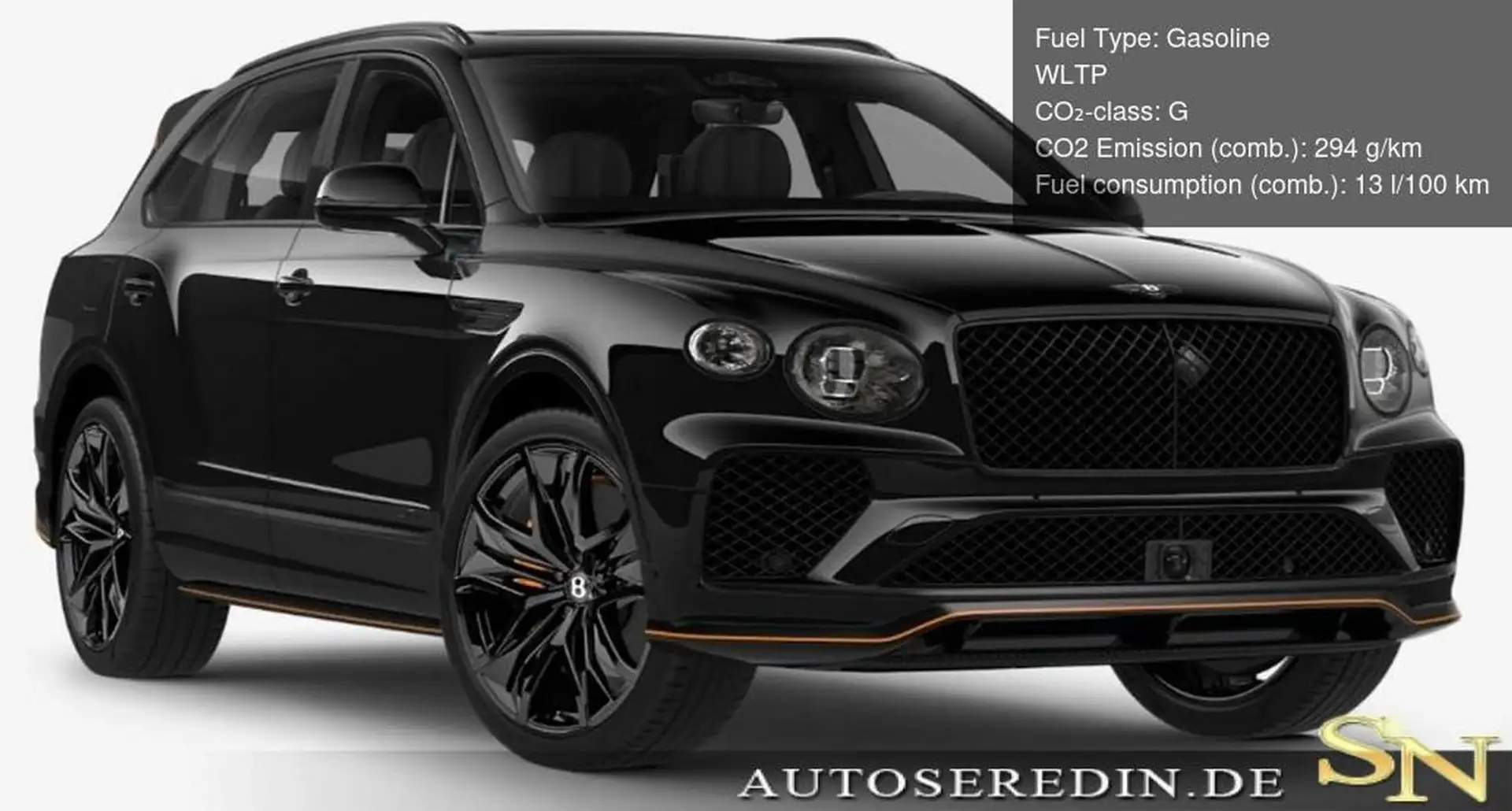 Bentley Bentayga Speed Q4+NEW MODEL+SPEED+AKRAPOVIC+TV+CARBON+4SEAT Schwarz - 1