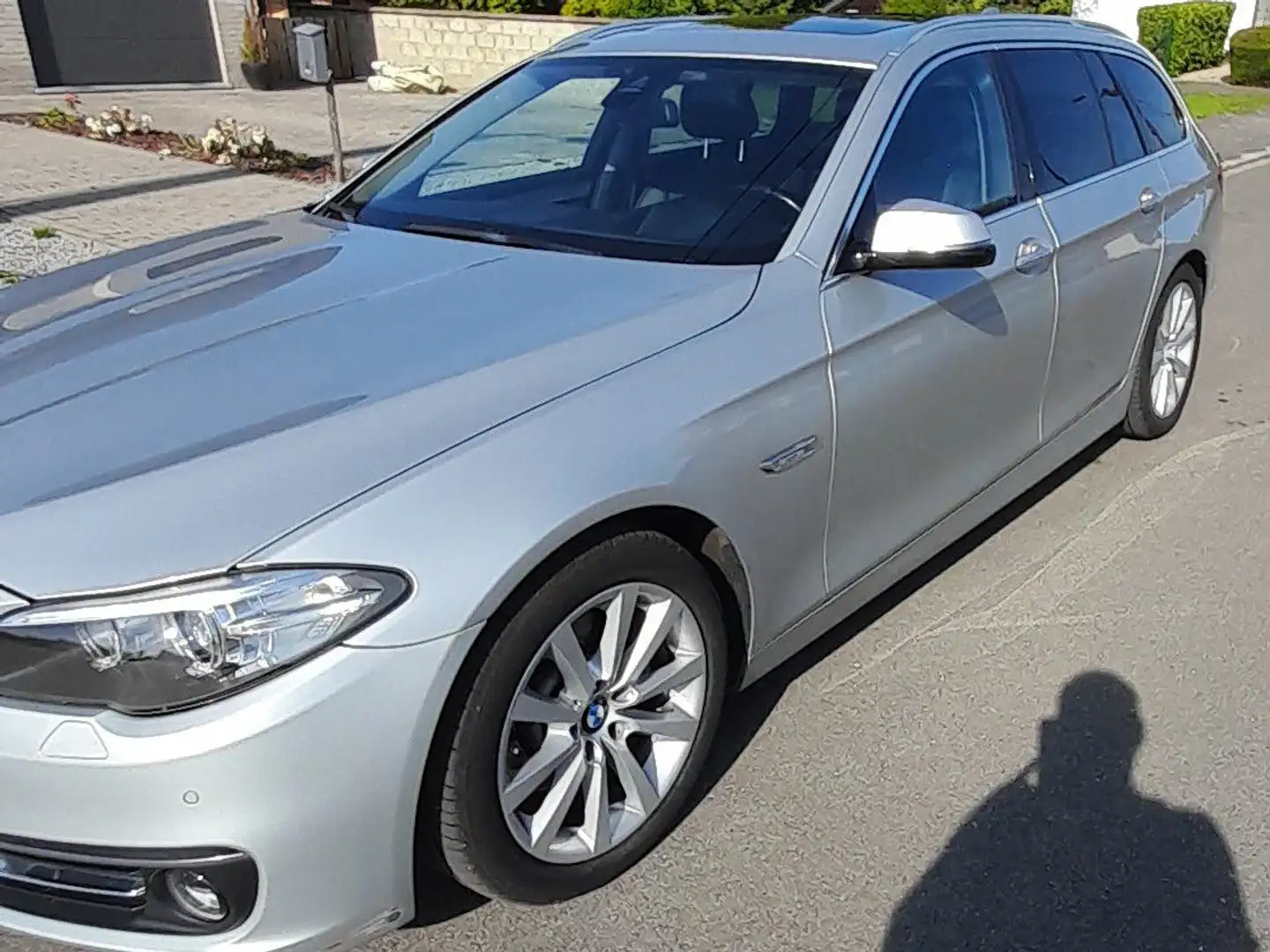 BMW 520 Touring 520 dA Business Ed (ACO) (EU6d-TEMP) Zilver - 1