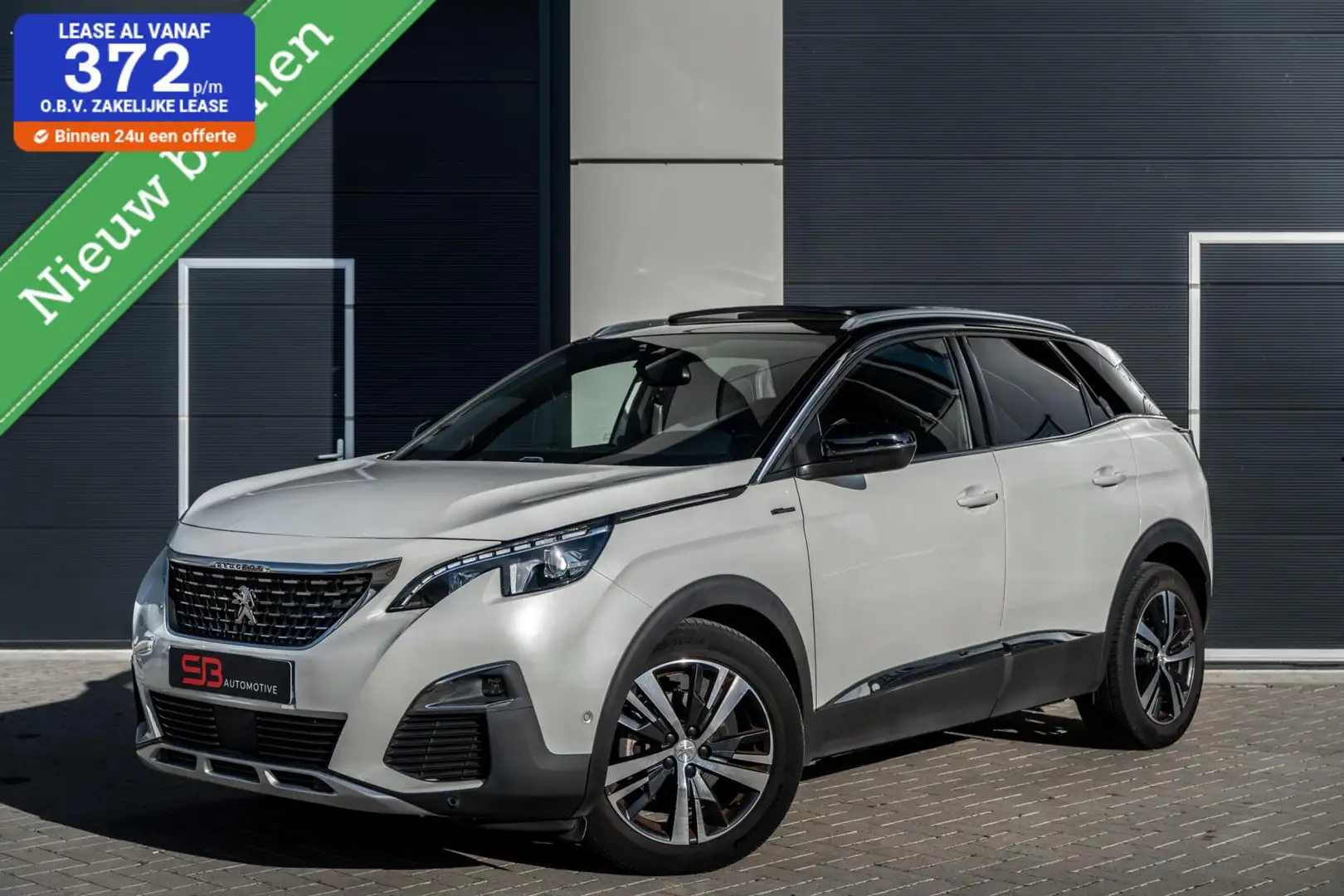 Peugeot 3008 1.2 PureTech GT Line Cam|LED|Carplay|PANO|VOL! Blanc - 1