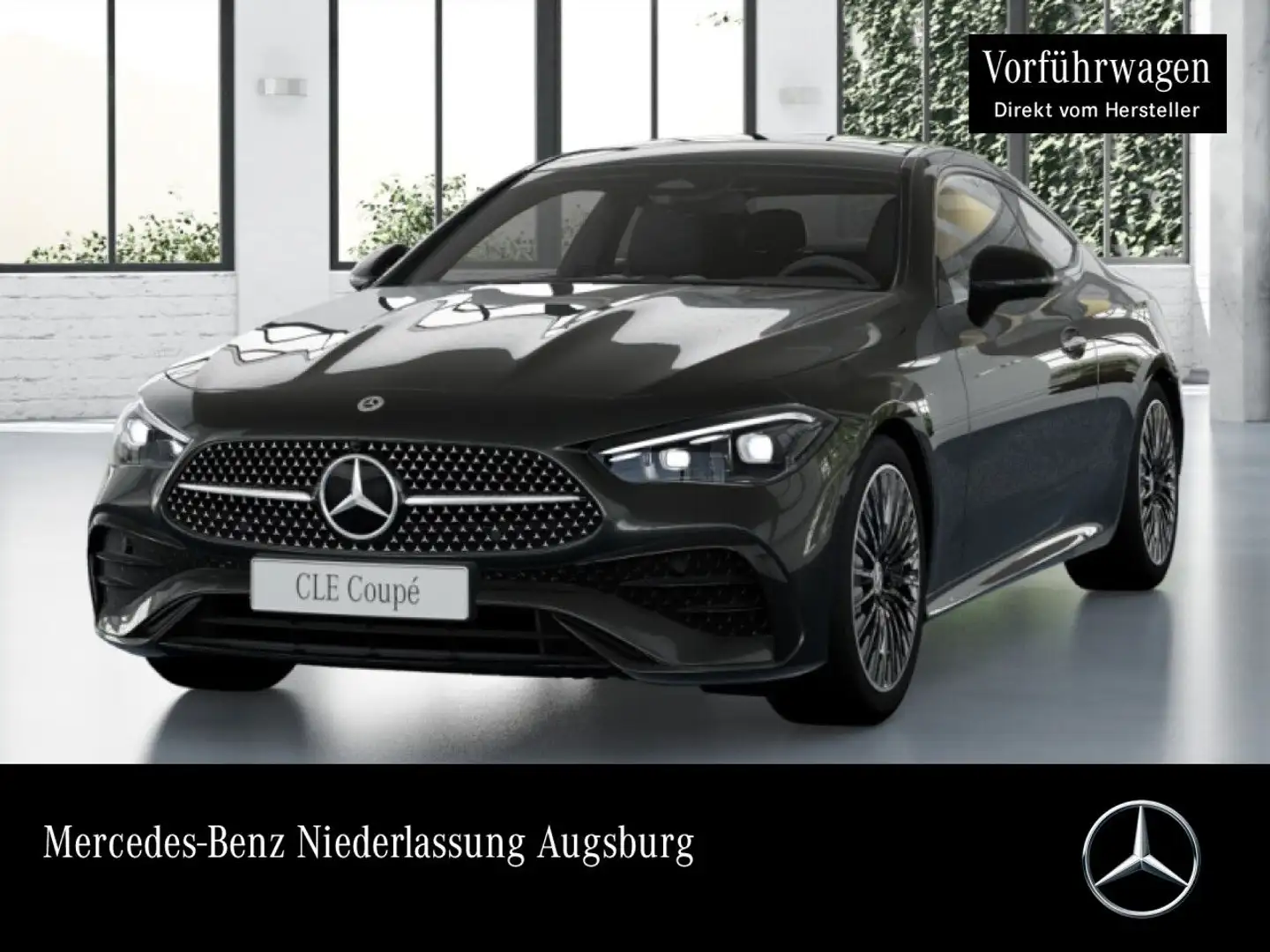 Mercedes-Benz CLE 300 4M AMG+NIGHT+PANO+360+BURMESTER+TOTW+9G Grau - 1