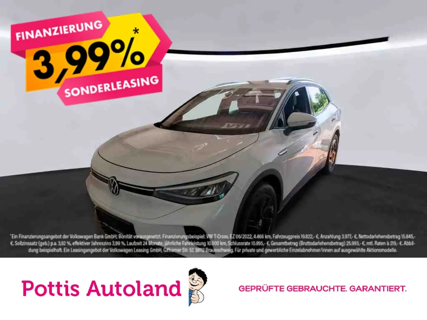 Volkswagen ID.4 PRO PERFORMANCE NAVI ACC PDC SHZG Blanc - 1