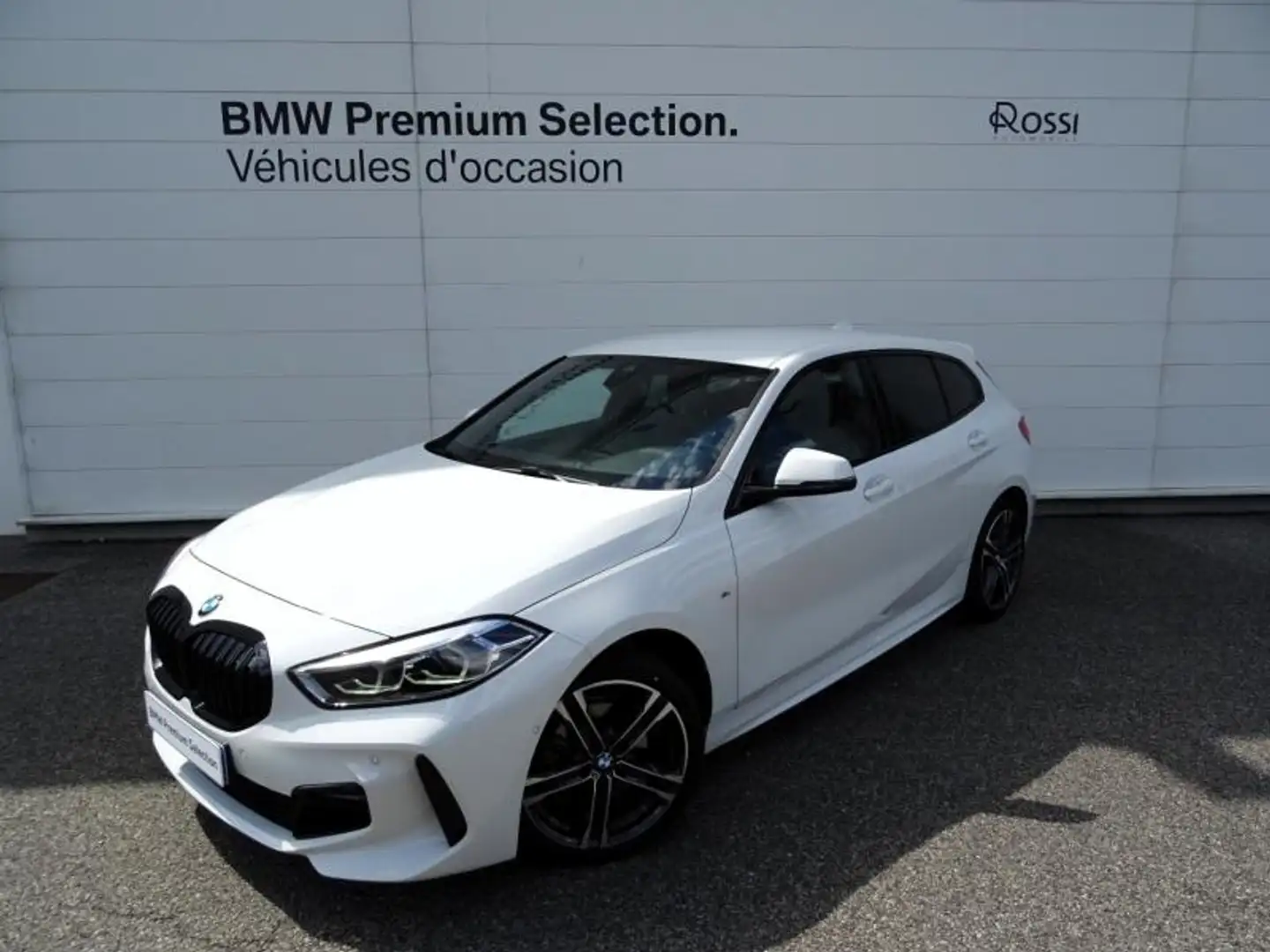 BMW 118 118iA 136ch M Sport DKG7 Blanc - 1