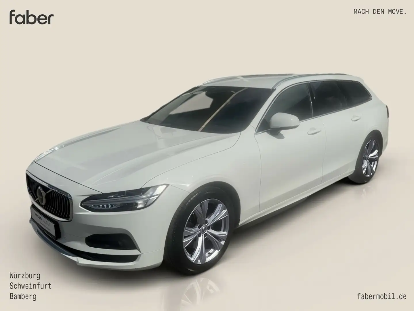Volvo V90 B5 AWD Momentum Pro Білий - 2